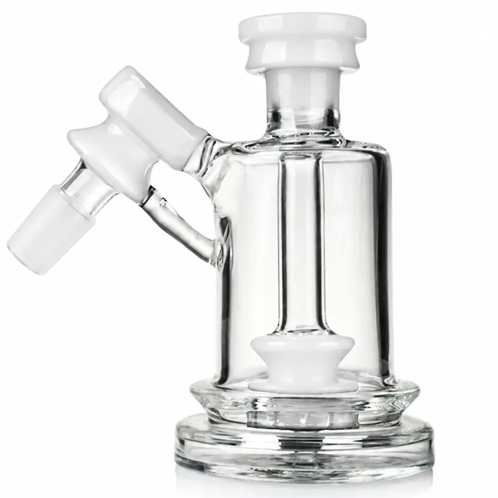 Diamond Glass ASHCATCHER- SPINTOP PERC - DGA1058-1445 White