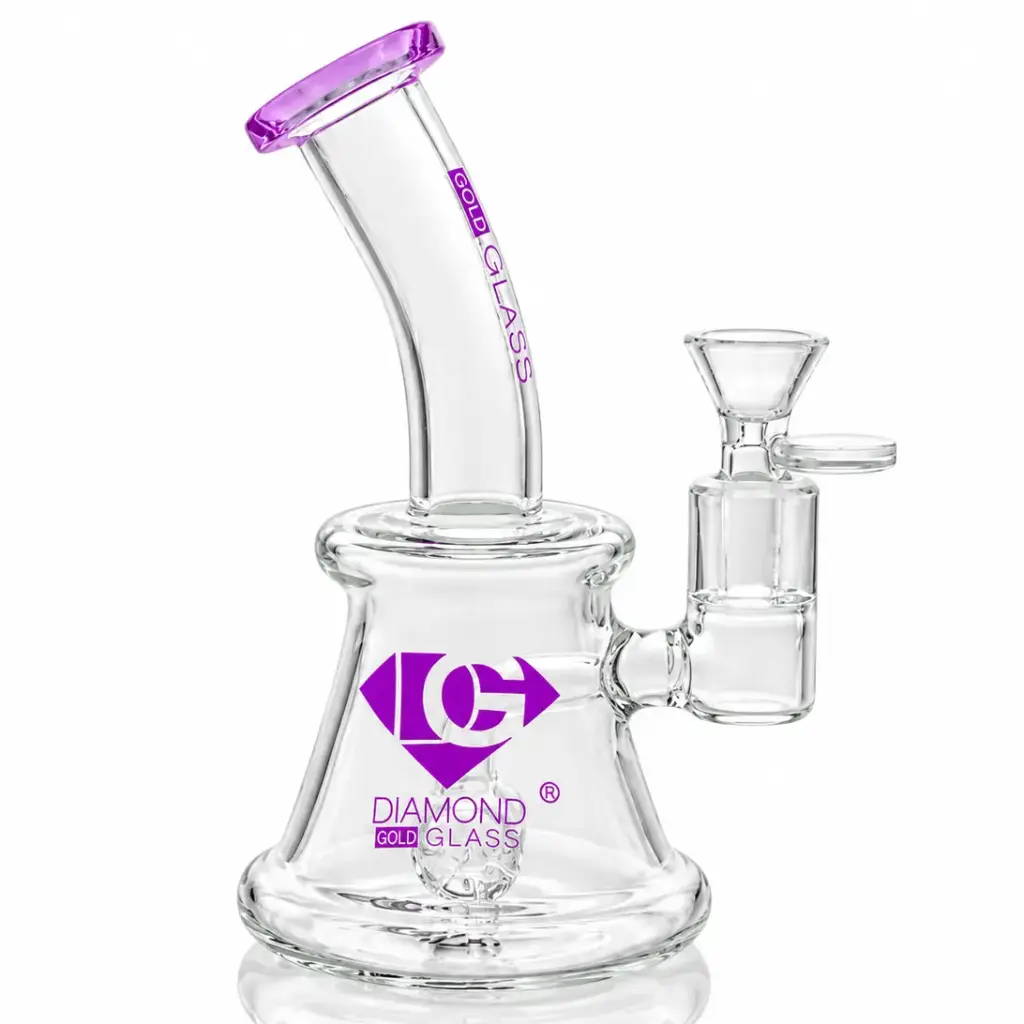 Diamond Glass 7" HAMMER PERC - DGR1147 Violet