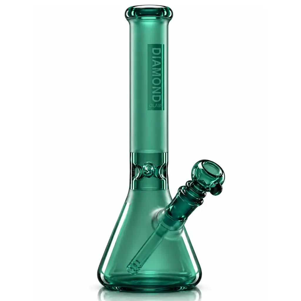 Diamond Glass 16" SANDBLASTED GLASS - DGW863 Teal