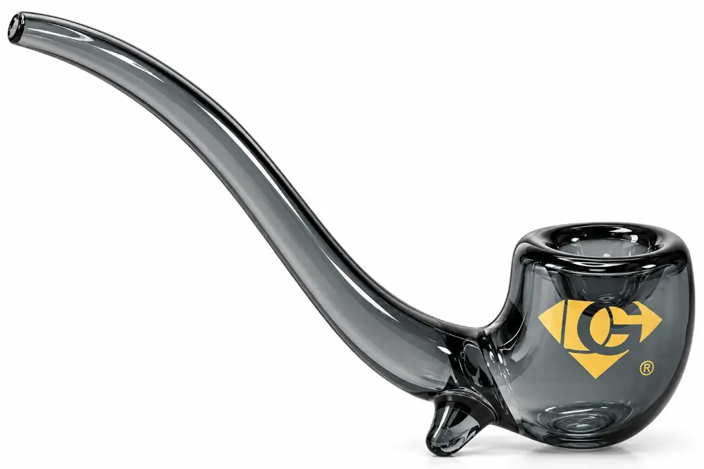 Diamond Glass 5" HANDPIPE - G608 Smoke