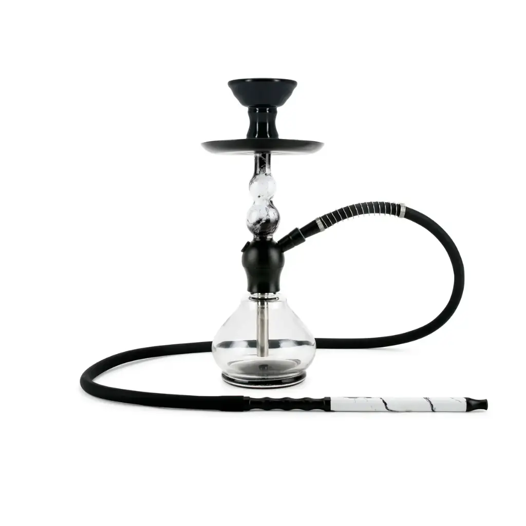 17" Eclipse, Black, 1 Hose, B.Y.O. Hookahs Color Box