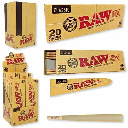 RAW Classic Cones King Size 20/12ct
