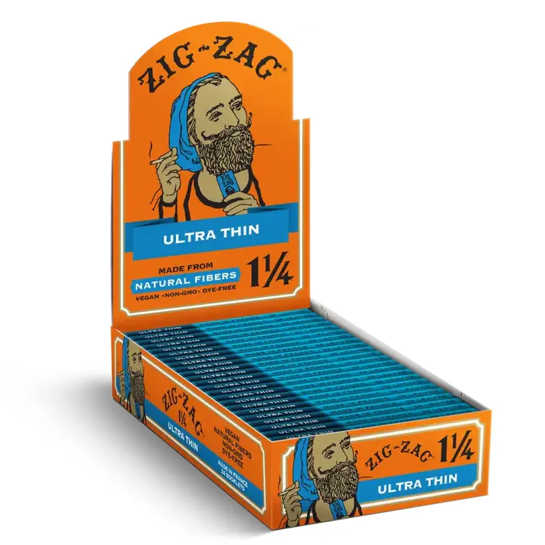 ZIG ZAG Papers Ultra Thin 11/4 Size 24ct