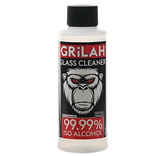 Grilah Glass Cleaner 99.99% Iso Alcohol Premium Grade 4oz