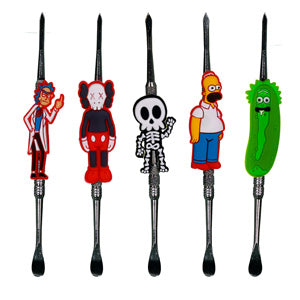 Dabber with Silicone Characters 4.5"