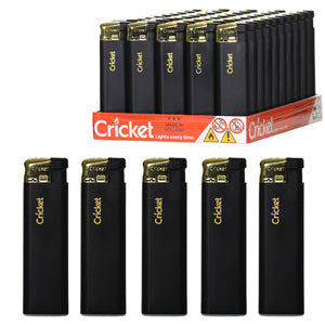 Cricket Lighter Electric 1500 Lights Black Matte