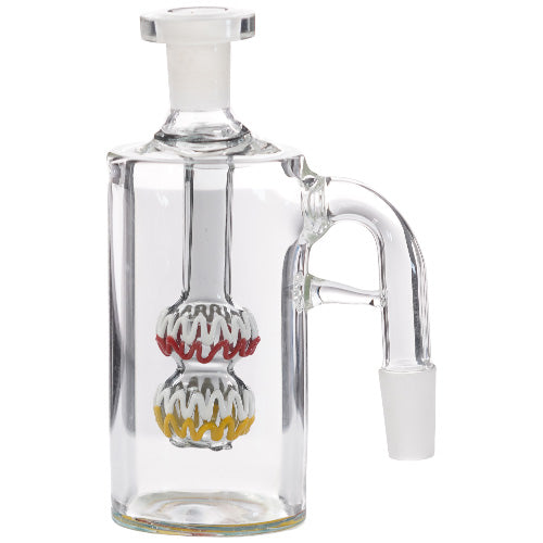 Ash Catcher 2 Ball 14mm 90 Degree Black