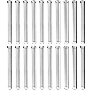 O.B. Glass Tube 4.0" Clear