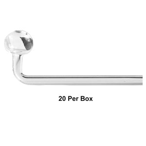 O.B. Adapter for Rubber L Shape Thick 6.5" Clear