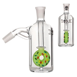 Toxic Ash Catcher 6126 6" 45 Degree Green