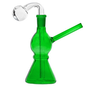 O.B. Water Pipe Cone 2135a 6.0" Green