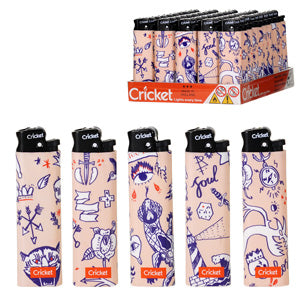 Cricket Lighter Original 2000 Lights Ink