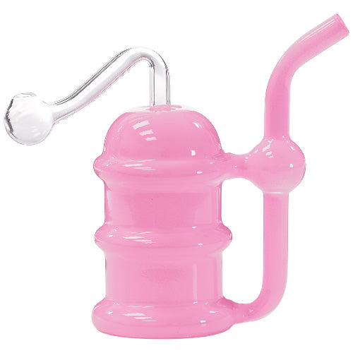O.B. Water Pipe 3Ring 2149a 5.0" Pink