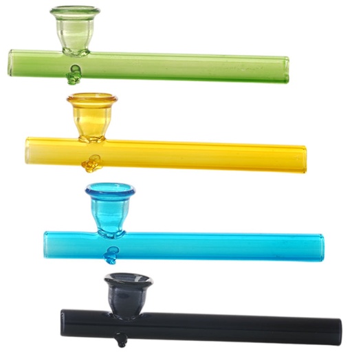 [AM030518] Unbranded Hand Pipe Color Scoop (1582) Glass 4.0"