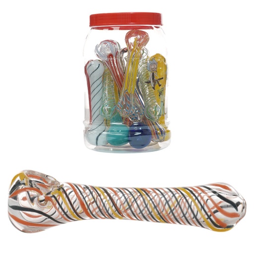 [AM030522] Unbranded Hand Pipe Regular (1596) Glass 5.5"