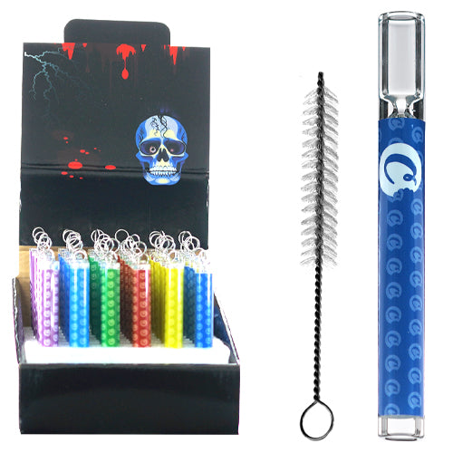 [AM030636] Unbranded Chillium With brash (4546) Glass 4.0"