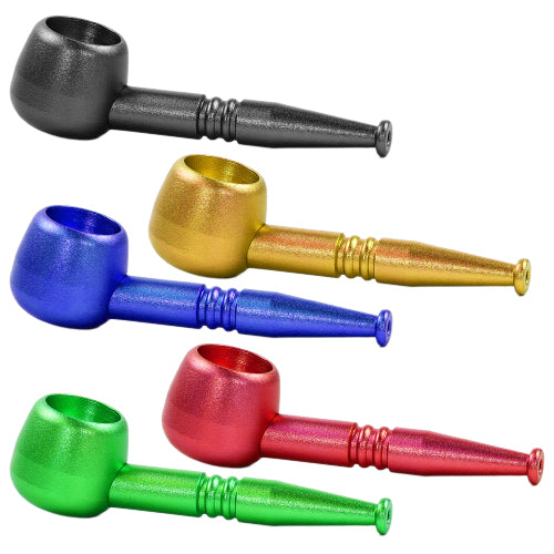 [AM030697] Unbranded Hand Pipe Rounded head (4741) Metal 4.0"