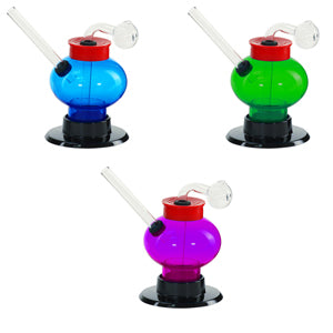 [AM031031] Unbranded Plastic Small Globe (#9) 3 per pack (5504)  4.5"