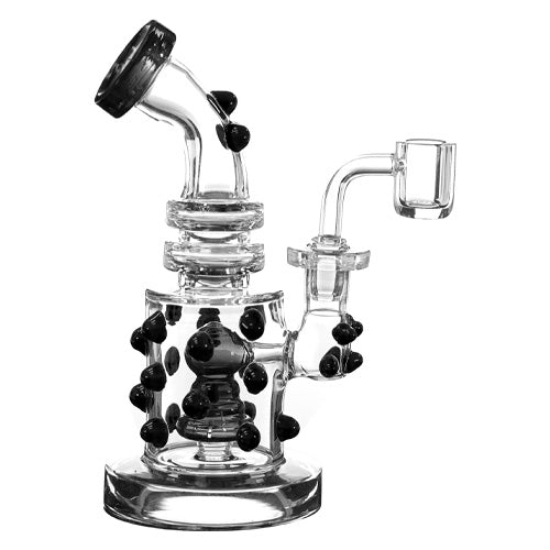 [AM031894] Unbranded Glass Multimarbel (5527) 6.0" Black