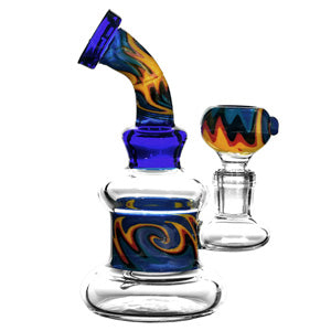 [AM032143] Unbranded Glass Color 2 Sticker (6690) 6.0" Blue