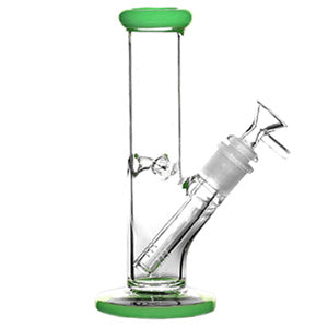 [AM032183] Unbranded Glass STR (7066) 7.0" Milky Green