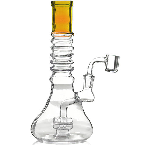 [AM032208] Unbranded Glass Rings (7133) 10.0" Brown