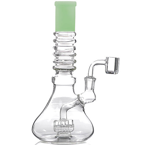 [AM032209] Unbranded Glass Rings (7133) 10.0" Milky Green