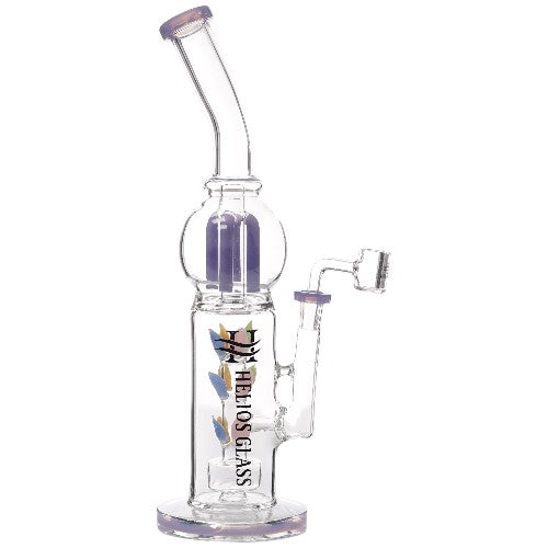 [AM032655] Helios Glass Glass Tall (8825) 14.0" Purple