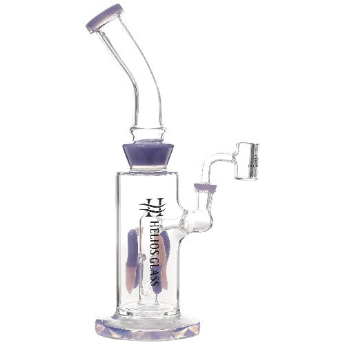 [AM032660] Helios Glass Glass With 4mm Banger (8826) 12.0" Purple