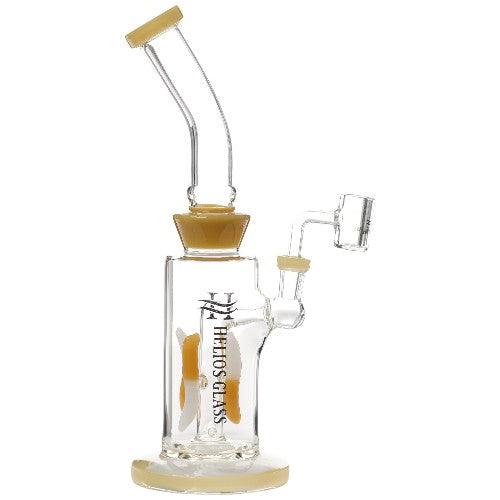 [AM032663] Helios Glass Glass With 4mm Banger (8826) 12.0" Brown