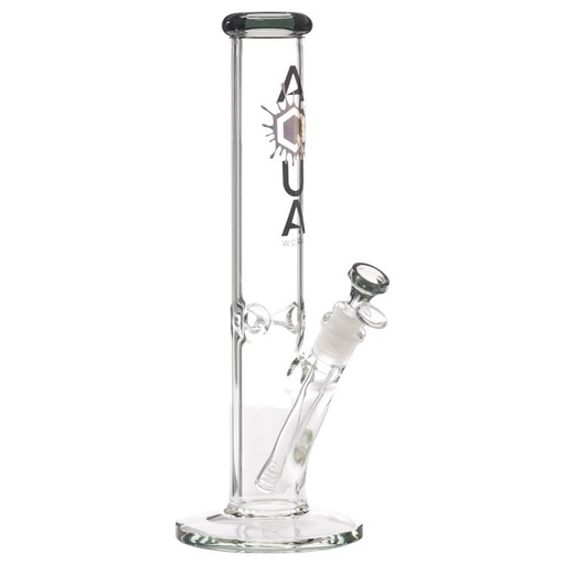 [AM032744] Aqua Glass 50 x 5 Straight Tube (8910) 14.0" Smoke
