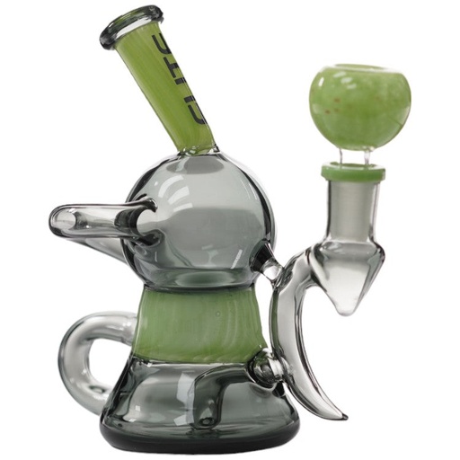 [AM032804] Elite Glass Glass Recycle Ball (8931) 6.0" Black