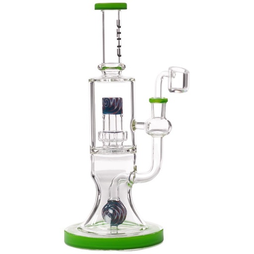 [AM032816] Elite Glass Glass Shower (8934) 10.0" Green