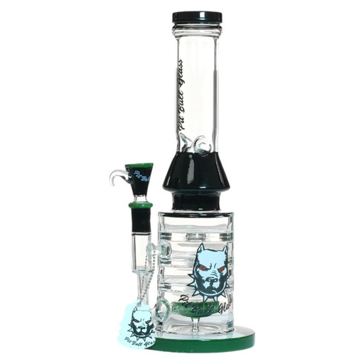 [AM032893] Pit Bull Glass Glass Shower (8962) 12.0" Green