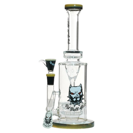 [AM032909] Pit Bull Glass Glass Shower (8966) 12.0" Yellow