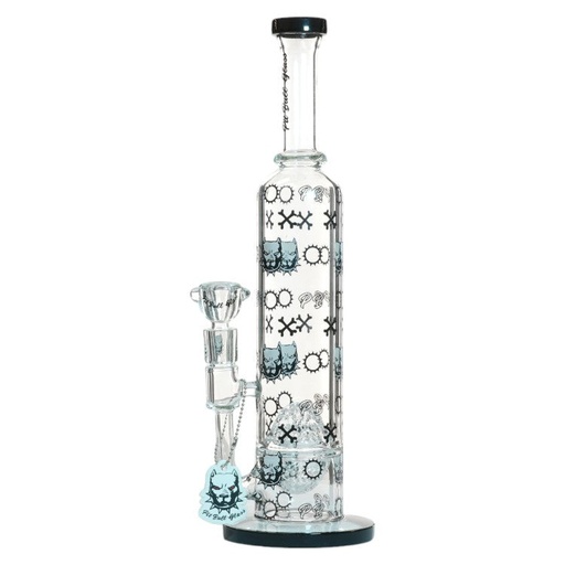 [AM032922] Pit Bull Glass Glass Logo STR (8970) 14.0" Black