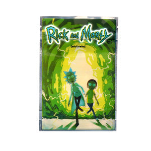 [AM033805] Unbranded Ziploc Bags Smell Proof Zipped Bag 3.5 gr - 0.125 oz 5.0" Rick & Marty