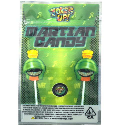 [AM033821] Unbranded Ziploc Bags Smell Proof Zipped Bag 3.5 gr - 0.125 oz 5.0" Mart ian Candy