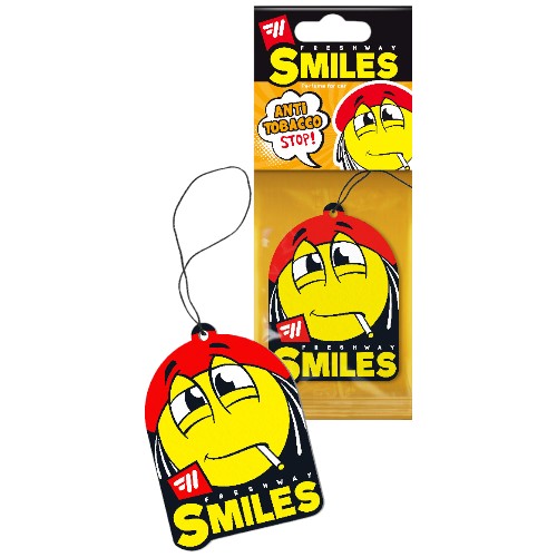 [AM034142] Freshway Air Freshener Smiles Dry Air Freshener Anti tobacco