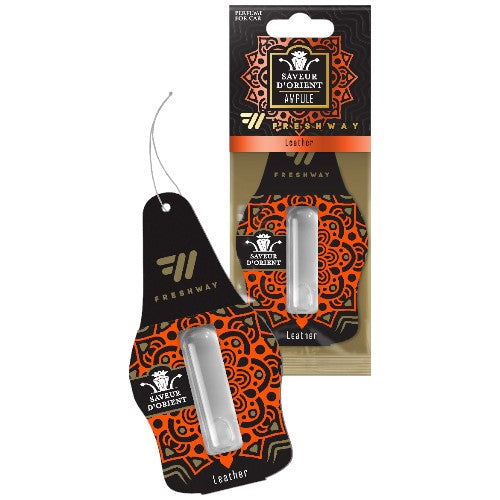 [AM034158] Freshway Air Freshener Saveur D'Orient Ampule Leather