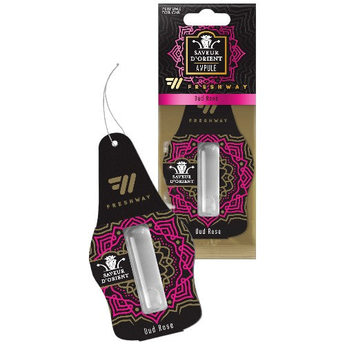 [AM034160] Freshway Air Freshener Saveur D'Orient Ampule Oud rose
