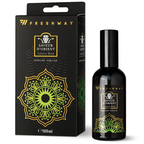 [AM034178] Freshway Air Freshener Spray 100 ml Saveur D'Orient Tobacco Wood