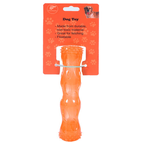 [AM034215] PetOmnia Dogs Dog Chew Toy Bone 7.0" Orange