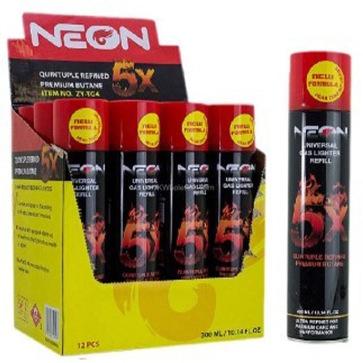 [AM035773] NEON Butane Butane 300 ML 5 X