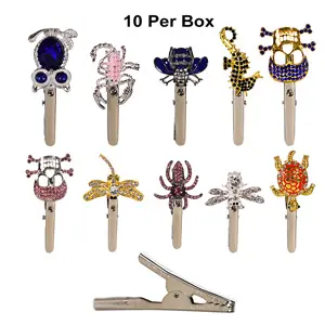 [AM037433] Metal Clip With Ornament - Assorted Design
