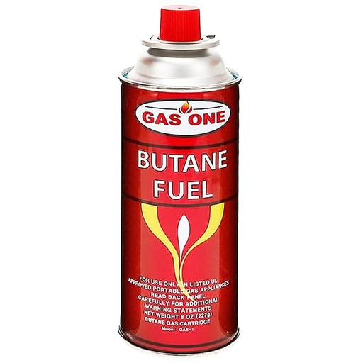 [AM038198] GAS ONE BUTANE FUEL 8 OZ (227G) (28 per Box)