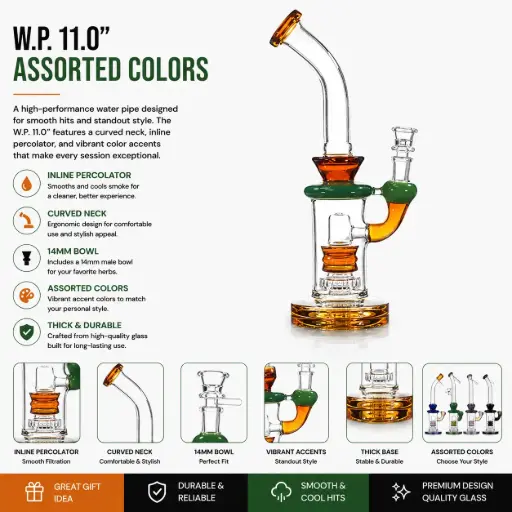 [AM039260] W.P. 11.0" Assorted Colors (8121)