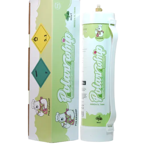 [AM050090] Polar Whip Chargers With Safety Relief Valve 4.5L 3000 GR-Mint (1 pack per Box)