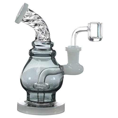 [AM040500] Unbranded Glass Laptern (5526) 6.0"-Black