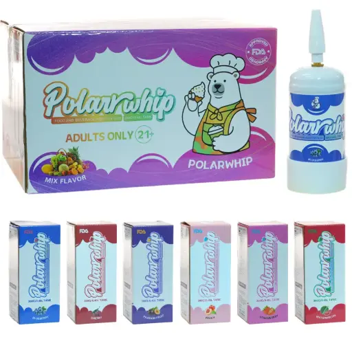 [AM050095] Polar Whip Chargers 0.45L 300 GR - Mix Flavor (12 packs per Box)